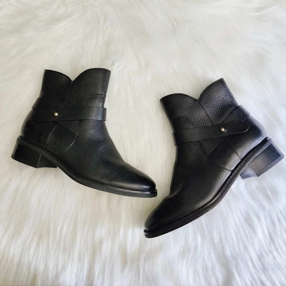 Cole Haan Black Grand 360 Series Wylie Water Resistant Bootie